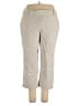 Lane Bryant Solid Tan Khakis Size 22 - photo 1
