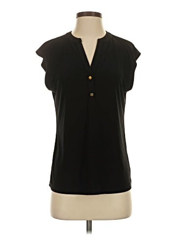 Anne Klein Short Sleeve Blouse (view 1)