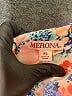 Merona 100% Polyester Print Blue Casual Dress Size XL - photo 7