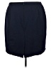 Talbots Solid Blue Casual Skirt Size 24W - photo 2