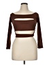 Love J Brown 3/4 Sleeve Top Size XL - photo 1