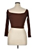 Love J Brown 3/4 Sleeve Top Size XL - photo 2