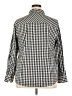 Talbots Checkered-gingham Black Long Sleeve Button-Down Shirt Size 18 - photo 2