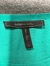 BCBGMAXAZRIA 100% Polyester Color Block Teal Short Sleeve Top Size S - photo 7