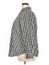 Talbots Checkered-gingham Black Long Sleeve Button-Down Shirt Size 18 - photo 5