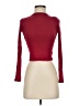 ForeFair Burgundy Long Sleeve Top Size S - photo 1