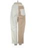 Hollister Color Block Ivory Jeans Size 3S - photo 2