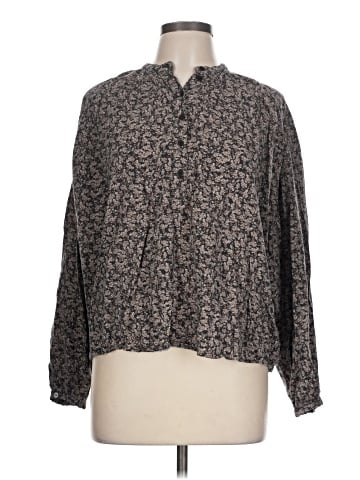 Universal Thread Long Sleeve Blouse (view 1)