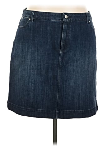 Talbots Denim Skirt (view 1)