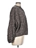 Universal Thread Paisley Gray Long Sleeve Blouse Size L - photo 4