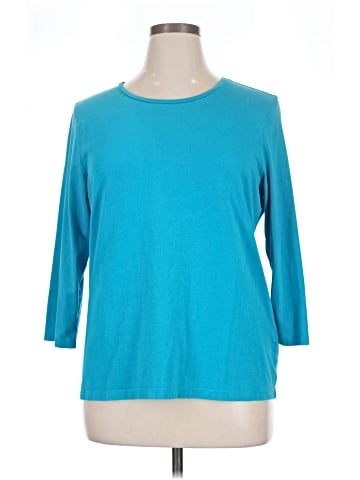 Chico's 3/4 Sleeve T-Shirt (view 1)