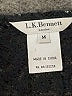 L.K. Bennett Black Short Sleeve Top Size M - photo 7