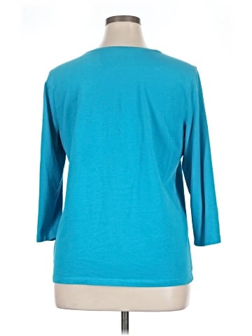 Chico's 3/4 Sleeve T-Shirt (view 2)