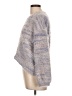 Candie's 100% Polyester Metallic Gray Pullover Sweater Size L - photo 5