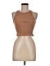 By Together Brown Sleeveless Top Size M - photo 1