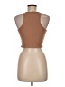 By Together Brown Sleeveless Top Size M - photo 2