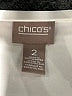 Chico's Ivory Short Sleeve T-Shirt Size Lg (2) - photo 7