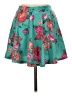 Ambiance Apparel Floral Teal Casual Skirt Size M - photo 1