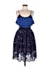 Self-Portrait Blue Cocktail Dress Size 6 - photo 1
