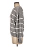 LUV LANE 100% Polyester Stripes Gray Pullover Sweater Size M - photo 5