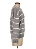 LUV LANE 100% Polyester Stripes Gray Pullover Sweater Size M - photo 4