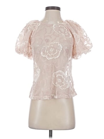 Laundry by Shelli Segal Short Sleeve Blouse (view 1)