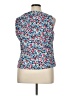 Nine West Blue Sleeveless Blouse Size 16 - photo 2