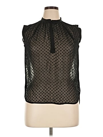 Rebecca Taylor Sleeveless Silk Top (view 1)