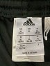 Adidas 100% Polyester Stripes Black Athletic Shorts Size XL - photo 3
