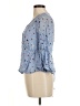 Ganni 100% Viscose Blue 3/4 Sleeve Blouse Size EU 36 / US 6 - photo 5