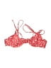 Unbranded Floral Red Swimsuit Top Size S - photo 1
