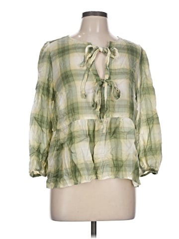 Ann Taylor LOFT 3/4 Sleeve Blouse (view 1)