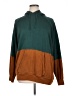 McGregor 100% Acrylic Color Block Green Pullover Hoodie Size XL - photo 1