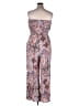 Bobeau 100% Rayon Paisley Gray Jumpsuit Size XL - photo 2