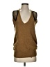 Vera Wang 100% Wool Brown Sweater Vest Size S - photo 1