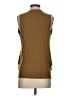 Vera Wang 100% Wool Brown Sweater Vest Size S - photo 2