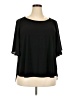 Halogen Black Short Sleeve Blouse Size 3X - photo 1