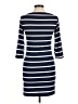 Soprano Stripes Blue Casual Dress Size M - photo 2
