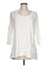 Chico's Ivory 3/4 Sleeve T-Shirt Size Lg (2) - photo 1