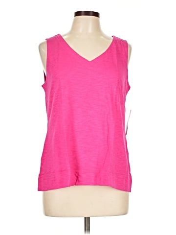 Chico's Sleeveless T-Shirt (view 1)