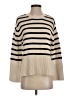 Gap 100% Cotton Stripes Ivory Pullover Sweater Size XXS - photo 1