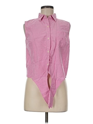 Lauren by Ralph Lauren Sleeveless Button-Down Shirt (view 1)