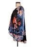 Jennifer Lopez 100% Polyester Blue 3/4 Sleeve Blouse Size L - photo 5