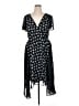 Lane Bryant Polka Dots Black Cocktail Dress Size 14 - photo 1