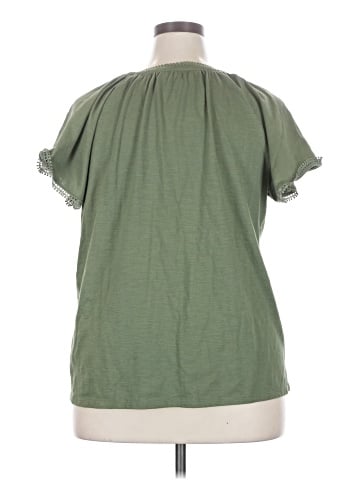 Lane Bryant Short Sleeve Blouse (view 2)