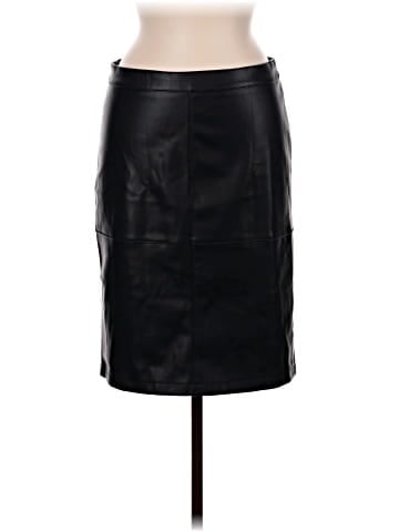 Fahsyee Faux Leather Skirt (view 1)