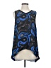 14th & Union 100% Polyester Blue Sleeveless Blouse Size S - photo 1
