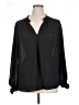 Max Studio 100% Polyester Black Long Sleeve Blouse Size XL - photo 1