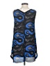 14th & Union 100% Polyester Blue Sleeveless Blouse Size S - photo 2