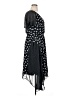 Lane Bryant Polka Dots Black Cocktail Dress Size 14 - photo 4